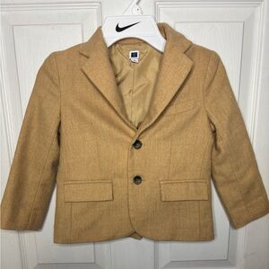 Janie and Jack Tan Blazer Classic Tailored Jacket